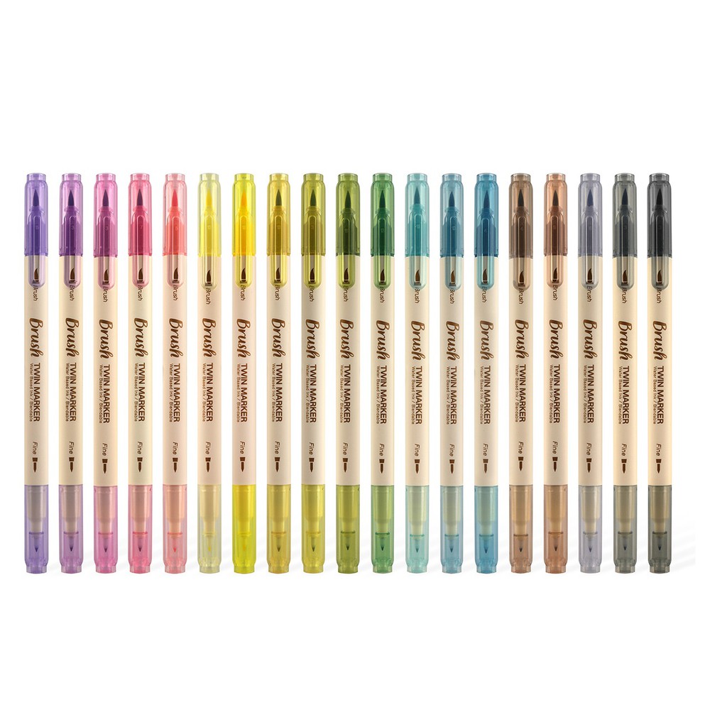 Bộ 3 Bút Lông Màu Nước Vẽ Tranh Phong Cách Retro Penlab C6133