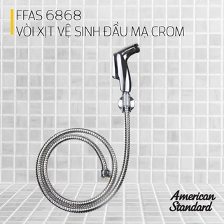 Vòi xịt vệ sinh american standard - nhựa trắng/ nhựa mạ chrome - bảo hành chính hãng 12 tháng toàn quốc