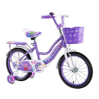 Xe đạp trẻ em 💖 FREESHIP 💖 XE ĐẠP BÉ GÁI HÌNH HEO PEPPA
