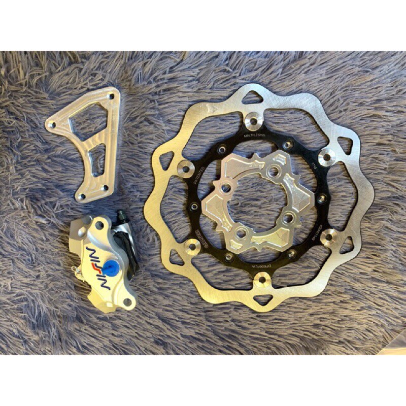 Combo đĩa ktm, heo nissin, bas 260mm cho Vario