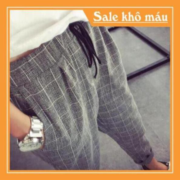 HOT Quần vải kaki mềm lưng thun dây rút- hình thật shop chụp