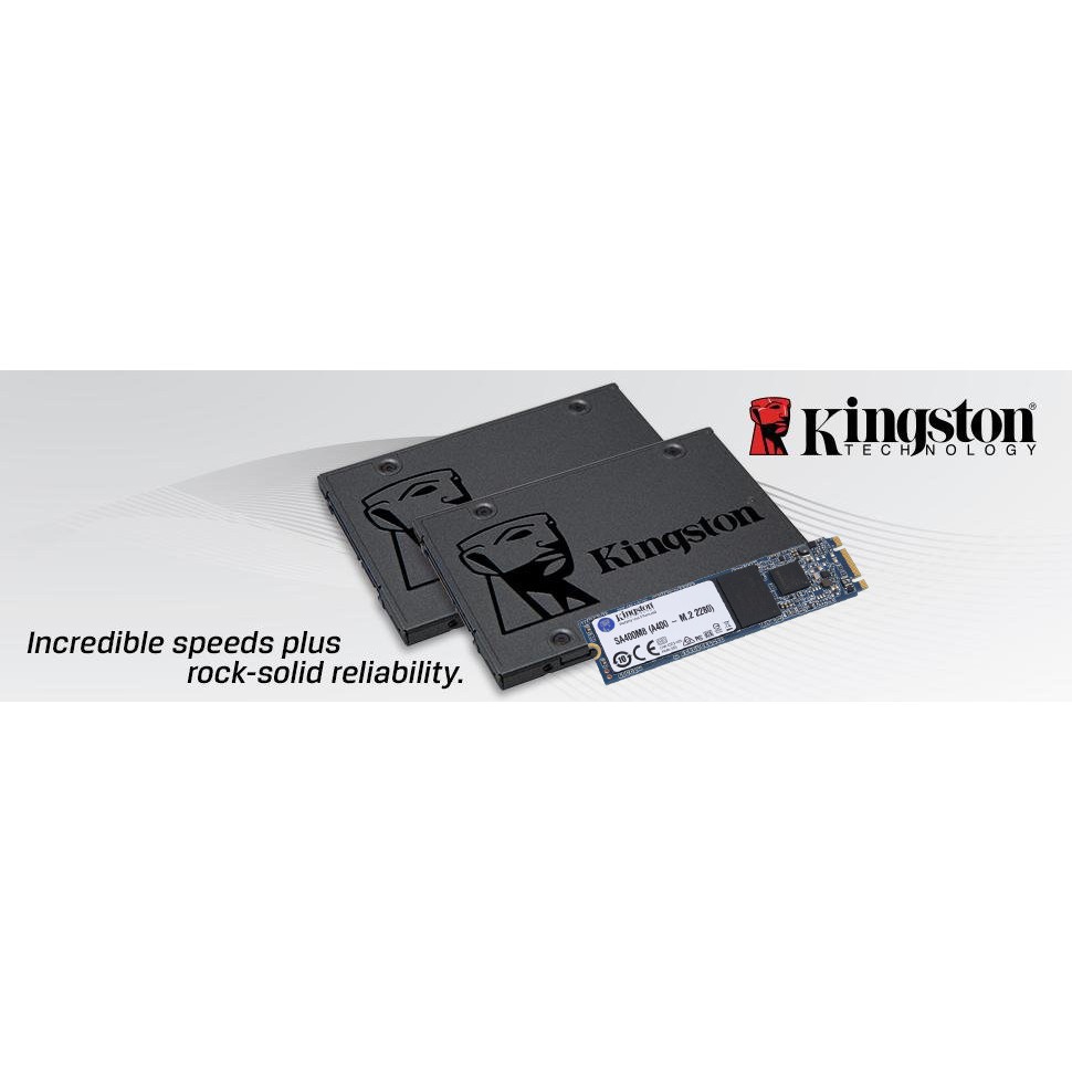 Ổ cứng SSD Kingston A400 M.2 2280 SATA III 120GB SA400M8/120G - Bảo hành chính hãng 36 tháng