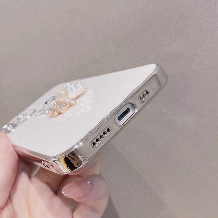 IPhone 14Max/14/13/12/11 Pro Max/XS/ XR/ 8/ 7 /Plus Electroplated Cartoon Soft Shell Phone Case