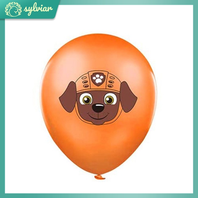 [sylviar] 【Hàng Sẵn Sàng】 Trong Kho Mới! Bong Bóng Latex Chủ Đề PAW Patrol Trang Trí Tiệc Sinh Nhật Cho Bé