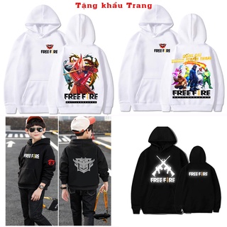 💥áo free fire 🎁 bst áo hoodie in hinh free fire rank đại kiện tướng - quỷ kiếm - hayato - khủng long cực hot 💖