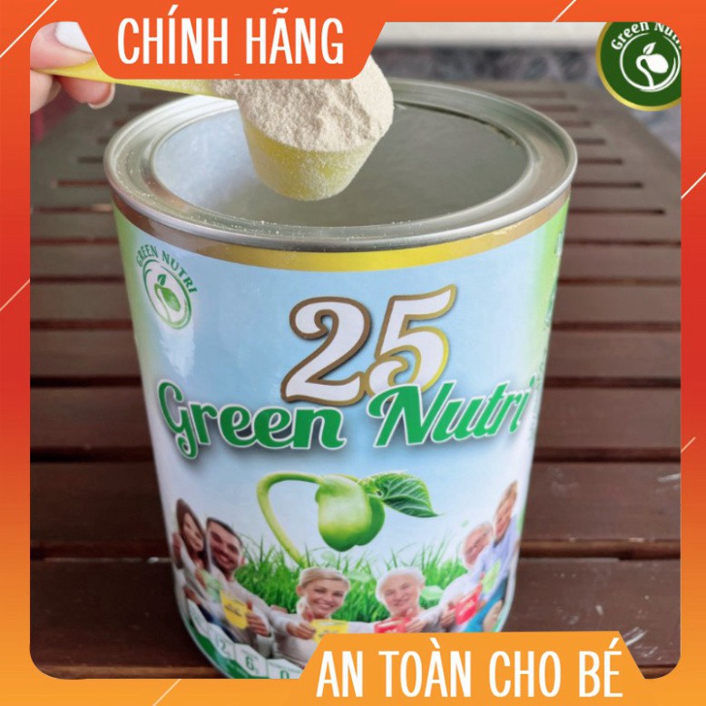 [Chính Hãng] Combo Lon & Hộp Sữa hạt ngũ cốc 25 Green Nutri