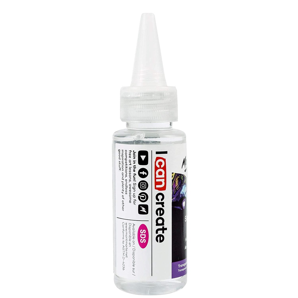 [ TÂM TÂM ]-Dầu silicon loang màu, Oil silicon Mont Marte Pouring Acrylic 60ml/180ml