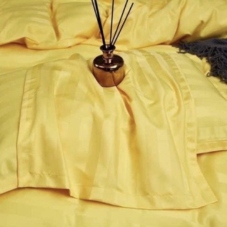 BỘ CHĂN GA GỐI COTTON 3F NHẬP KHẨU( kẻ khách sạn)