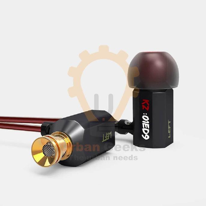 Tai Nghe Nhét Tai Knowledge Zenith Kz Ed9 Jack 3.5mm Có Mic Alt Ed6 Ed12 - Màu Bạc