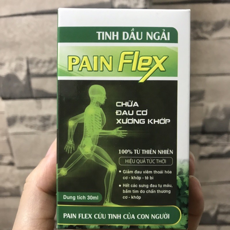 Tinh dầu ngải Pain Flex giảm đau nhức đau cơ xương khớp thành phần tự nhiên an toàn