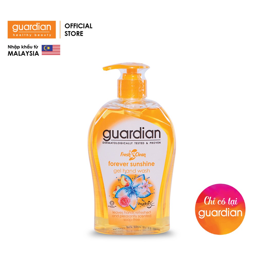 Gel rửa tay Guardian Fresh Clean Forever Sunshine 500ml | BigBuy360 - bigbuy360.vn