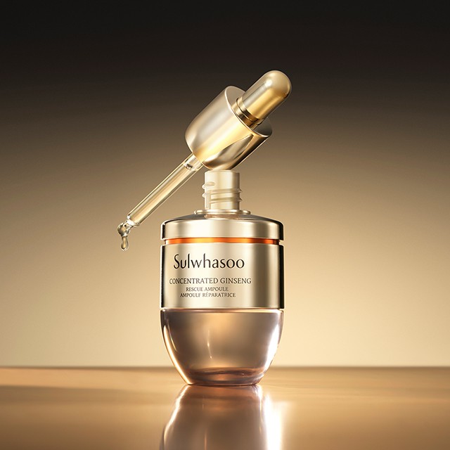 Bịch 12 Gói Tinh Chất Nhân Sâm Cô Đặc Sulwhasoo Concentrated Ginseng Rescue Ampoule 1ml - Phục hồi, tái tạo làn da