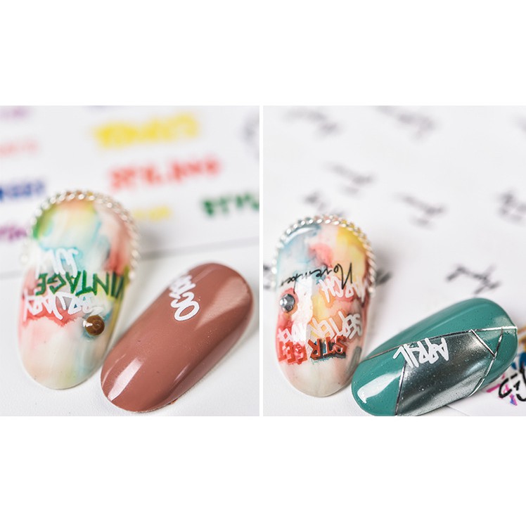 Sticker 3D magico - Hình dán móng tay 483