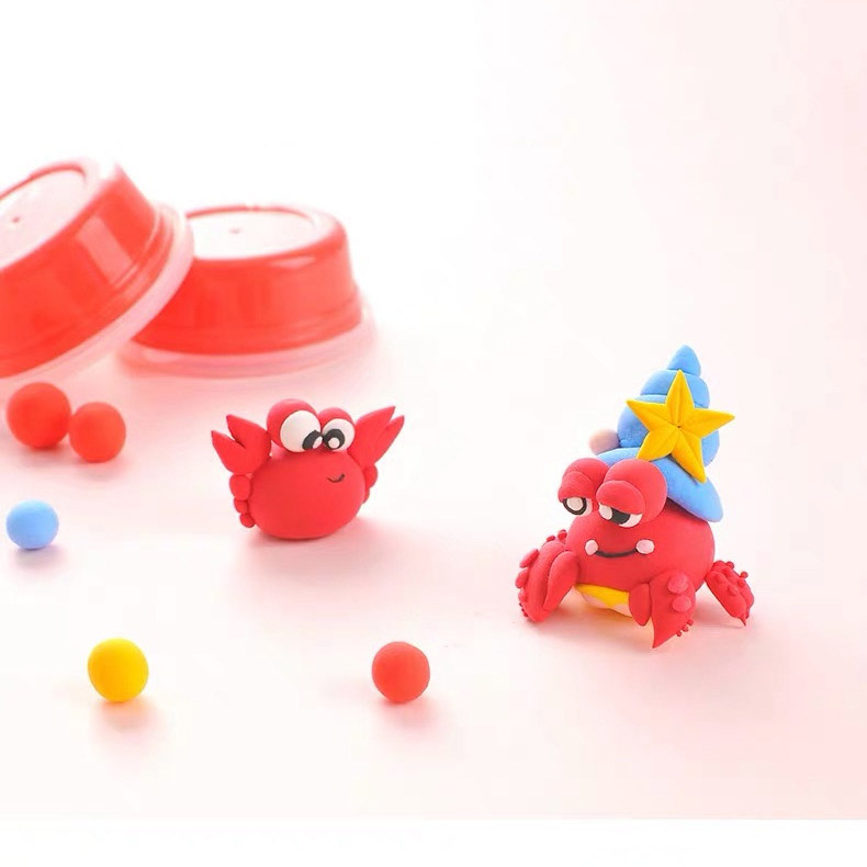 Đất Sét Đồ Chơi Siêu Nhẹ Không Độc Hại Cho Bé 10g