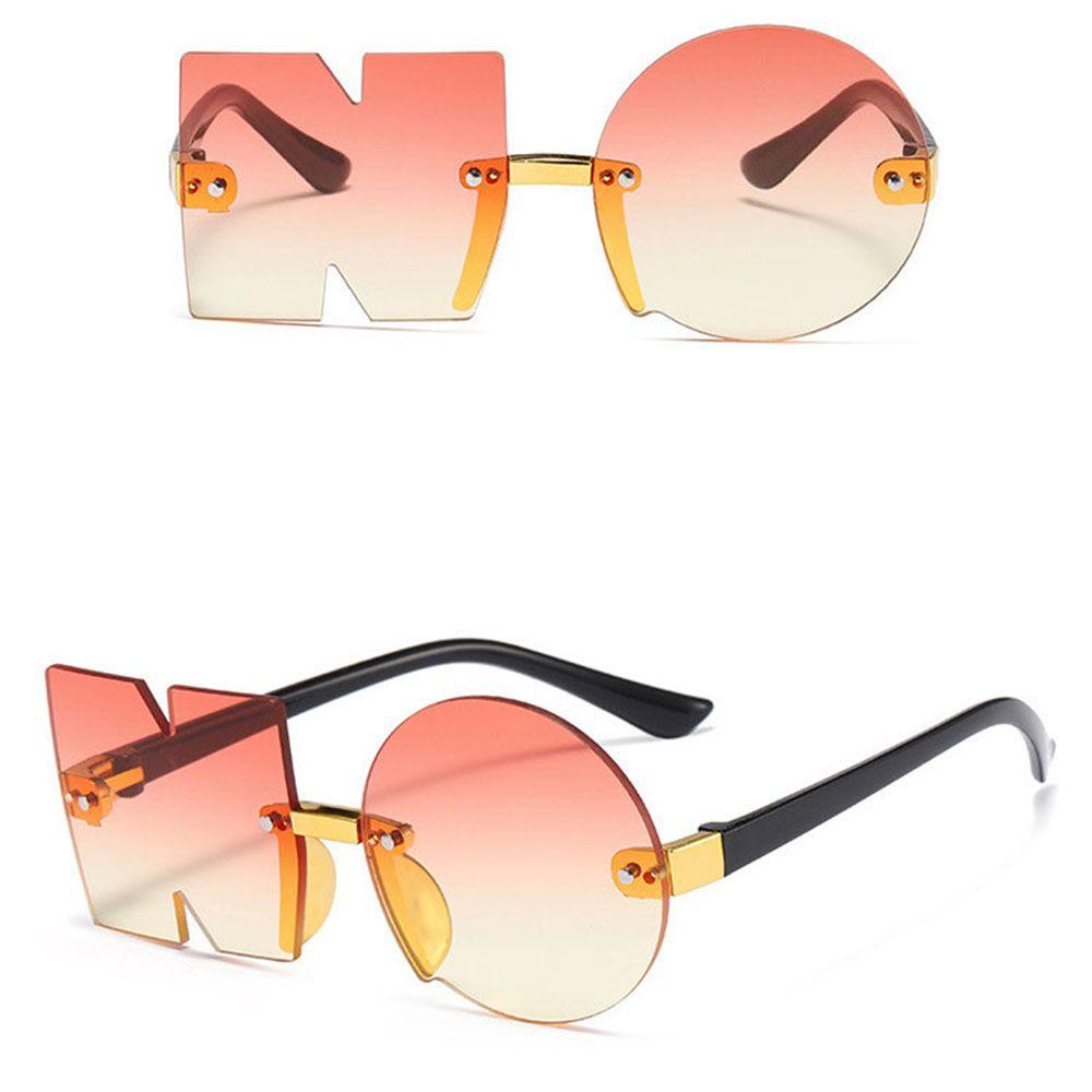 Kính Mát In Chữ No Họa Tiết Hoạt Hình Sáng Tạo Bảo Vệ Mắt Cho Bé Trai