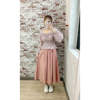 [EIGHTYK] Chân Váy Maxi Trơn Dáng Xòe