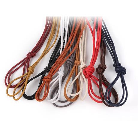 Cặp dây giày da sáp chống thấm nước