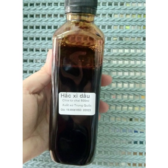 Hắc xì dầu chai chia 250ml