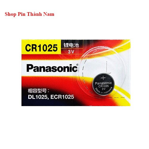 1 viên CR1025 Panasonic lithium 3V