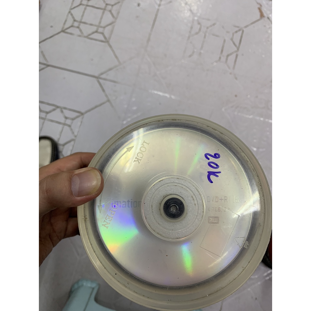 Đĩa DVD+R Maxell 16x 120min 4.7Gb Single pack tray