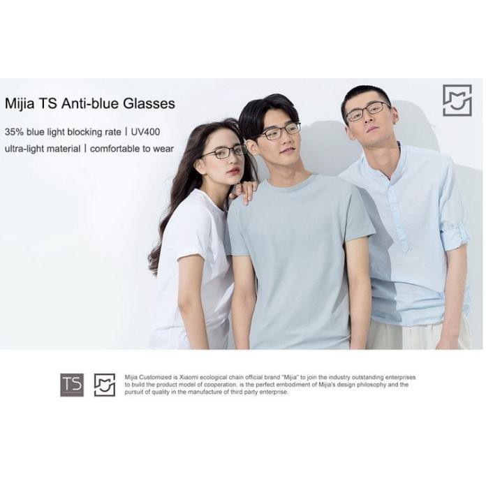 Mắt Kính Gọng Kim Loại Chống Bức Xạ Máy Tính Xiaomi Mijia Ts Fu006