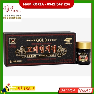 Cao Linh Chi Hộp Gỗ Đen Hàn Quốc