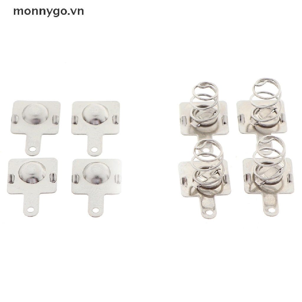 Set 10 Cặp Lò Xo Pin Thay Thế Bằng Kim Loại Dành Cho Pin AA AAA