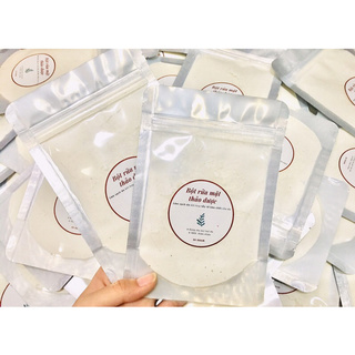 Bột Rửa Mặt Thảo Dược,Kiềm Dầu 50gram, Handmade