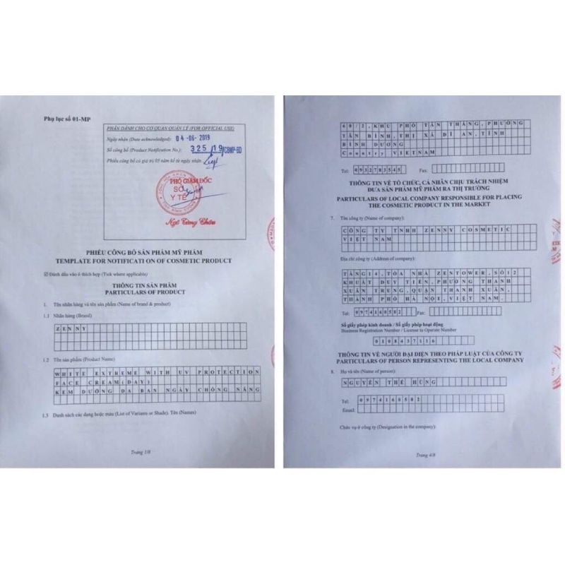 Kem Đêm Zenny Platinum Mua 1 Tặng 1