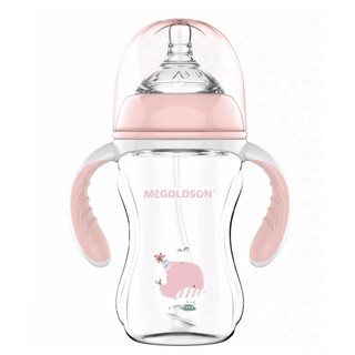 Bình sữa MCGoldson cổ rộng 180ml