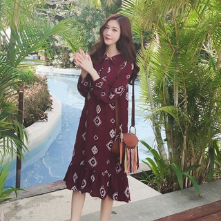 Đầm xinh thắt nơ duyên dáng dn074 đầm suông công sở đầm dạo phố