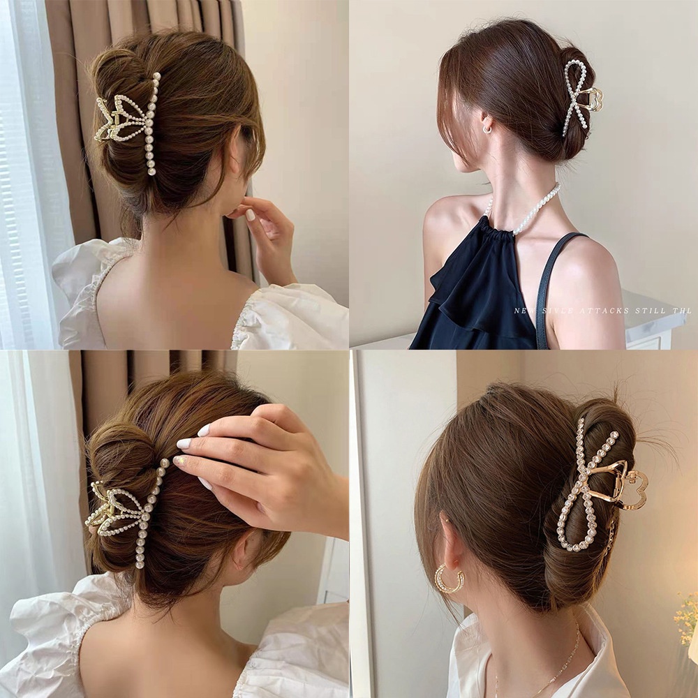 Kẹp tóc hàm cá mập thời trang Hàn Quốc sang trọng cho nữ