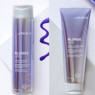 Dầu gội xả tím khử sắc tố vàng Blonde Life Violet Joico 300ml/250ml