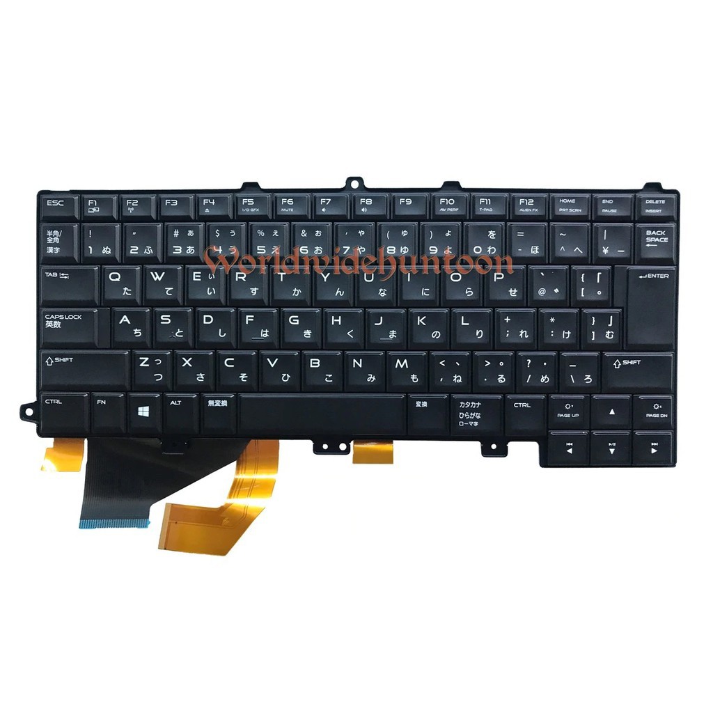 (KEYBOARD) BÀN PHÍM LAPTOP DELL ALIENWARE M14X R3 dùng cho Alienware M14X R3