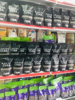 [DATE 03/2021]HẠT CHIA ĐEN BLACK BAG ÚC 500gr