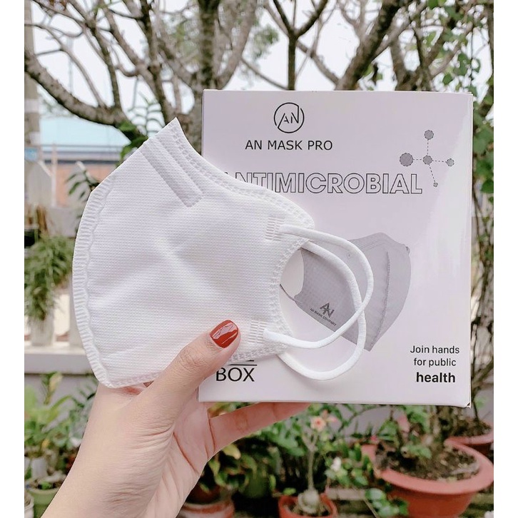 KHẨU TRANG 6D 5 LỚP AN MASK PRO HỘP 10 CÁI