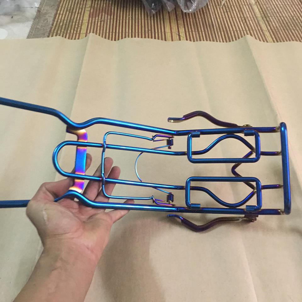 Ba ga inox 301 7 mầu của rim,wave a cũ và baga nhựa của ablade