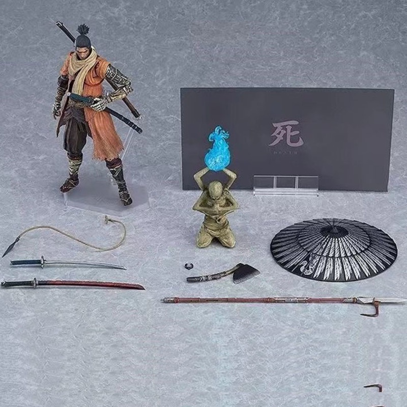 Mô Hình Nhân Vật Sekiro 483-DX Sekiro: SHADOWS DIE TWICE Anime 15cm