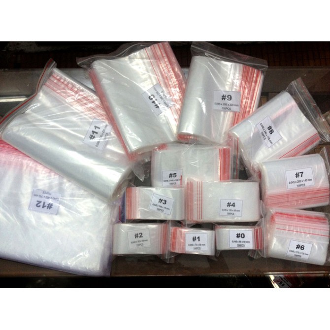 1kg Túi zip đủ kích thước