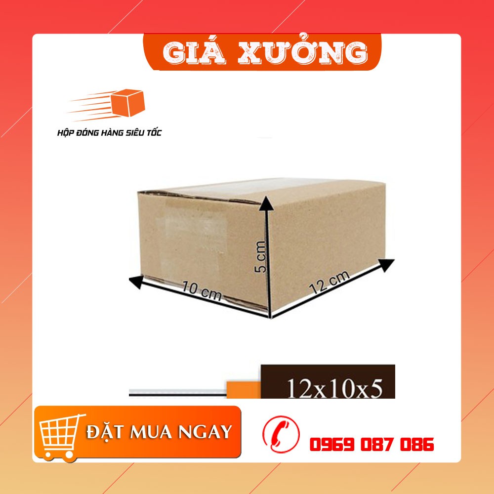 12x10x5 1 Hộp carton đóng hàng