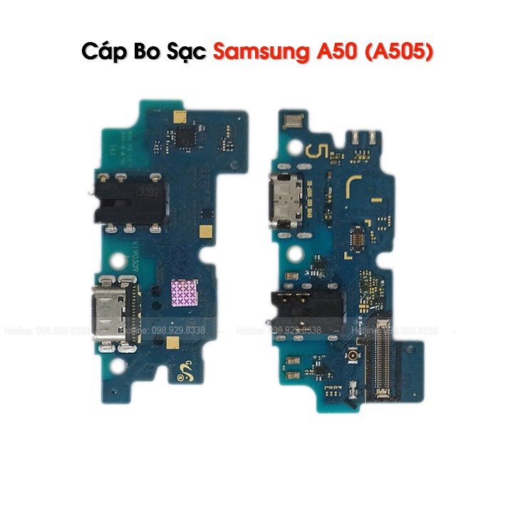 Cáp Chân Sạc Samsung A50 / A505 - Cụm bo sạc zin bóc máy điện thoại Samsung Galaxy A50