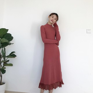 Váy maxi cho mùa thu 2018