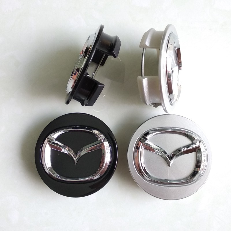 Logo chân gài lắp cho mâm bánh xe MAZ-DA CX5, MAZ-DA 2, MAZ-DA 3, MAZ-DA 6