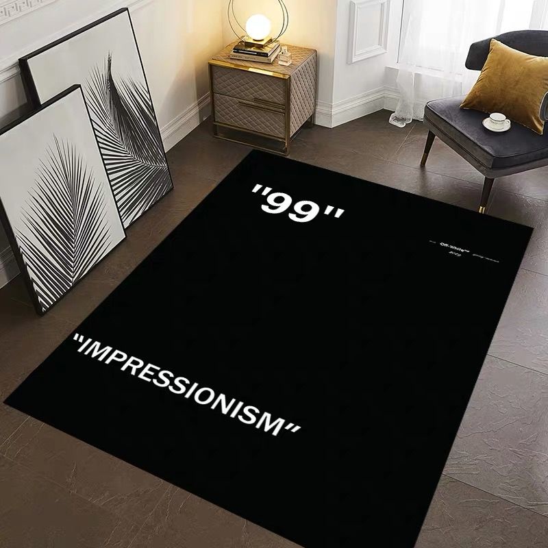 Thảm trải sàn màu đen tinh khiết tối giản Vải nhung pha lê thảm trải sàn phòng ngủ 100x160cmĐẾN200x300cm trang trí phòng thảm chân thảm phòng khách