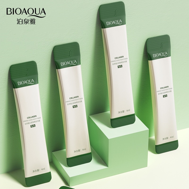 Mặt Nạ Thạch Collagen Trong Suốt Cao Cấp Dưỡng Trắng Da BIOAQUA Dưỡng Ẩm Ngăn Lão Hóa Da