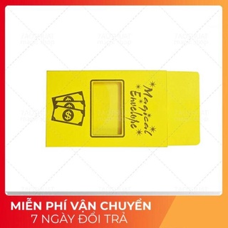 Free ship đồ chơi dụng cụ ảo thuật: phong bì xuất hiên và biến đổi tiền hàng có sẵn