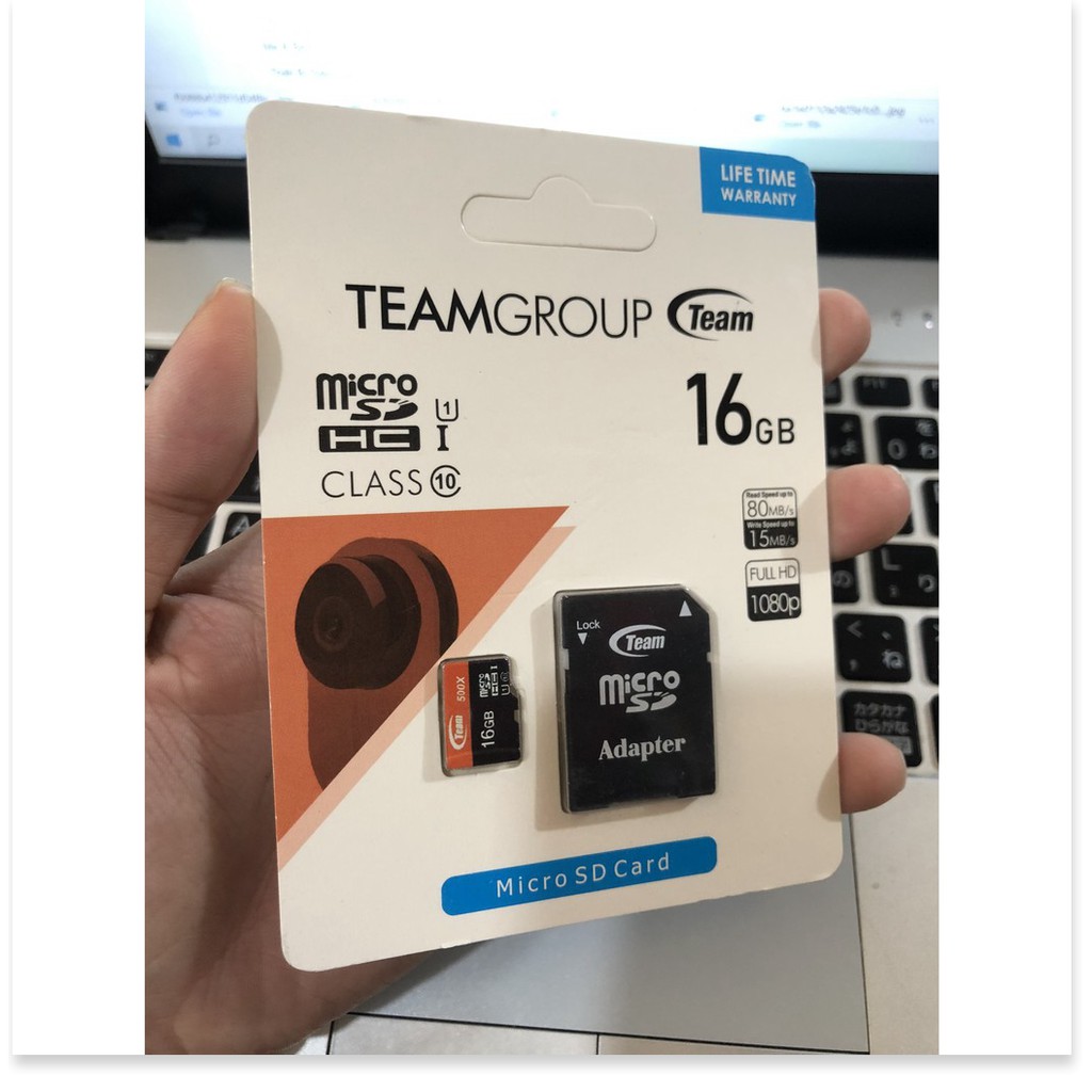 THẺ NHỚ MICROSD TEAM 16GB CLASS 10 - MrPhukien