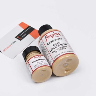 Màu Angelus Acrylic Leather Paint vẽ trên chất liệu da, vải - Màu Champagne