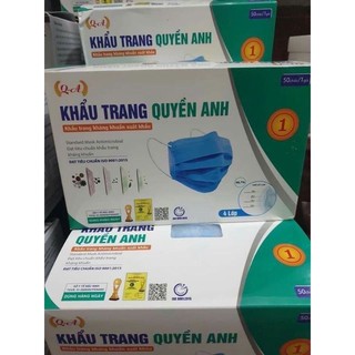 Khẩu trang y tế xanh, trắng,đen,xám Quyền Anh