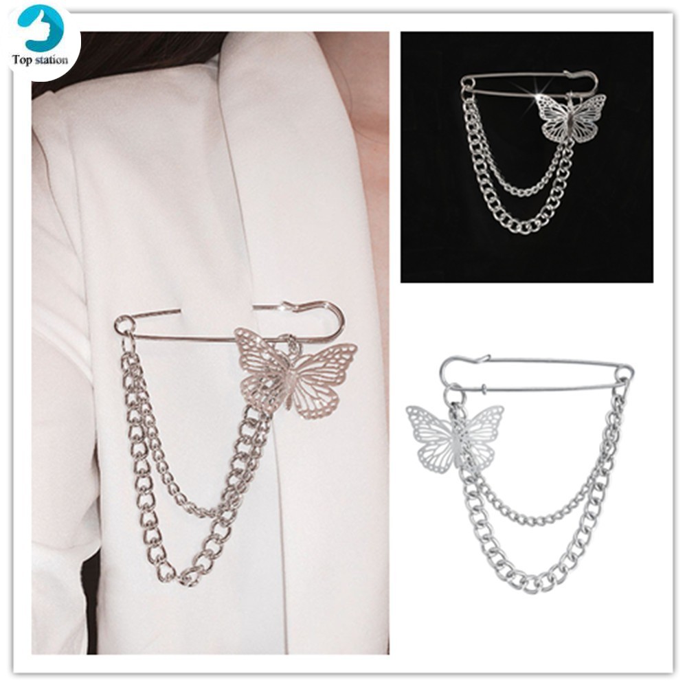 Ghim Trâm Cài Áo Hình Bướm Xinh Xắn Dành Cho Giới Trẻ